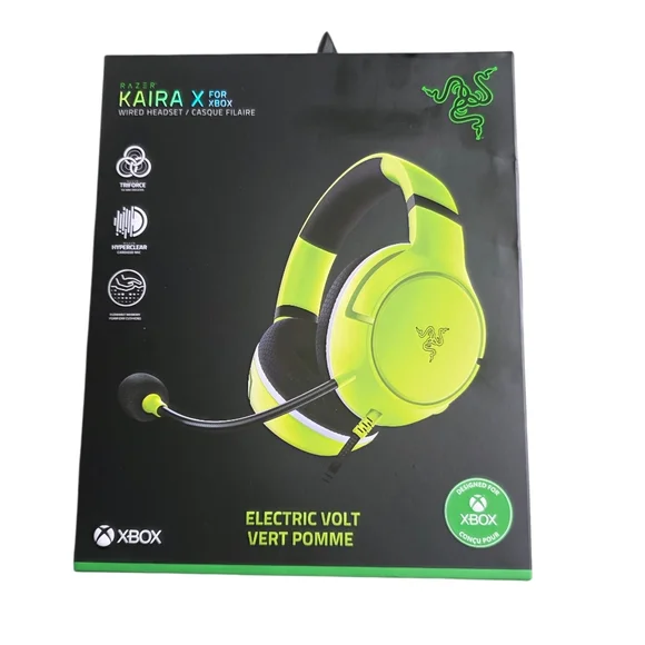Razer Kaira X Wired Headset - Electric Volt for Xbox - Picture 1 of 3